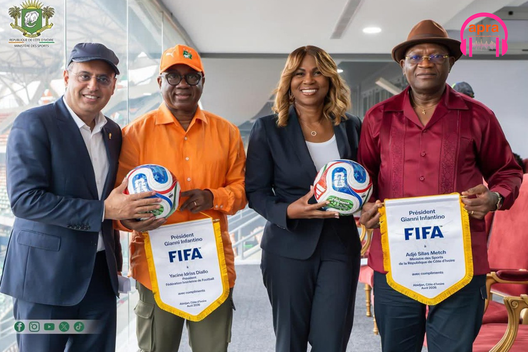 Sport/ Football, FIFA Series 2026 : La Côte d’Ivoire au sommet de la diplomatie Sportive.