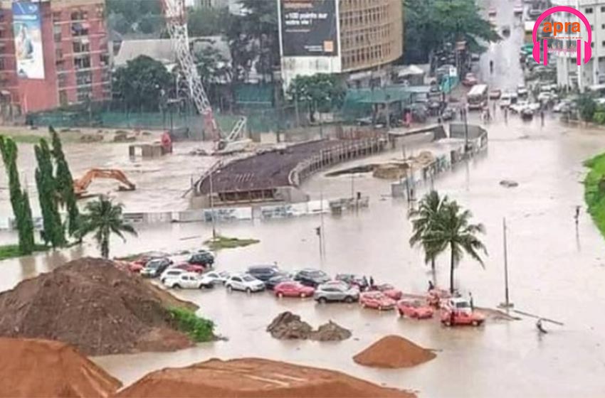 MÉTÉO: Perturbation de la saison sèche cette année par de fortes pluies à Abidjan.