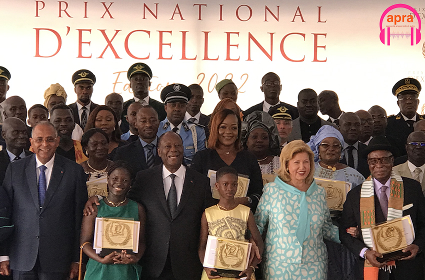 société : 9ème édition du prix national de l'excellence au Palais présidentiel du Plateau.