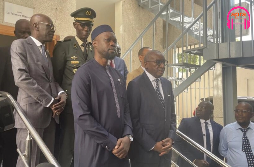 Atualité africaine :Ousmane Sonko le Premier ministre  a pris service le lundi 8 avril
