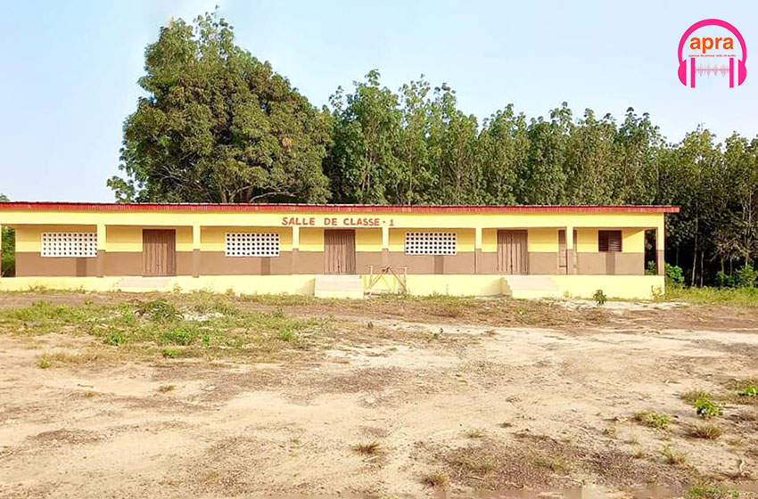 École de proximité de Gbapleu : un bel édifice qui marque la volonté du gouvernement de renforcer l’offre éducative sur l’ensemble du territoire national