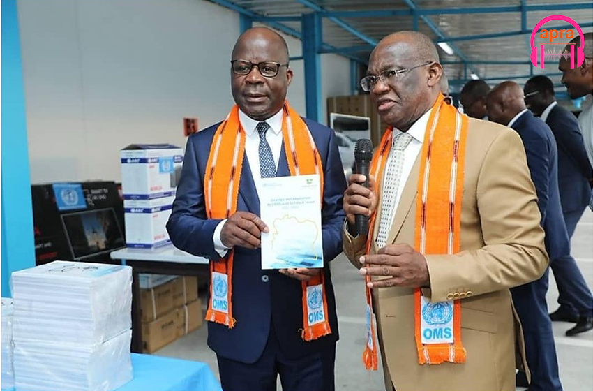Résilience du système sanitaire : Le Ministre Pierre N'gou DIMBA réceptionne les matériels destinés au Tchologo et le Bounkani