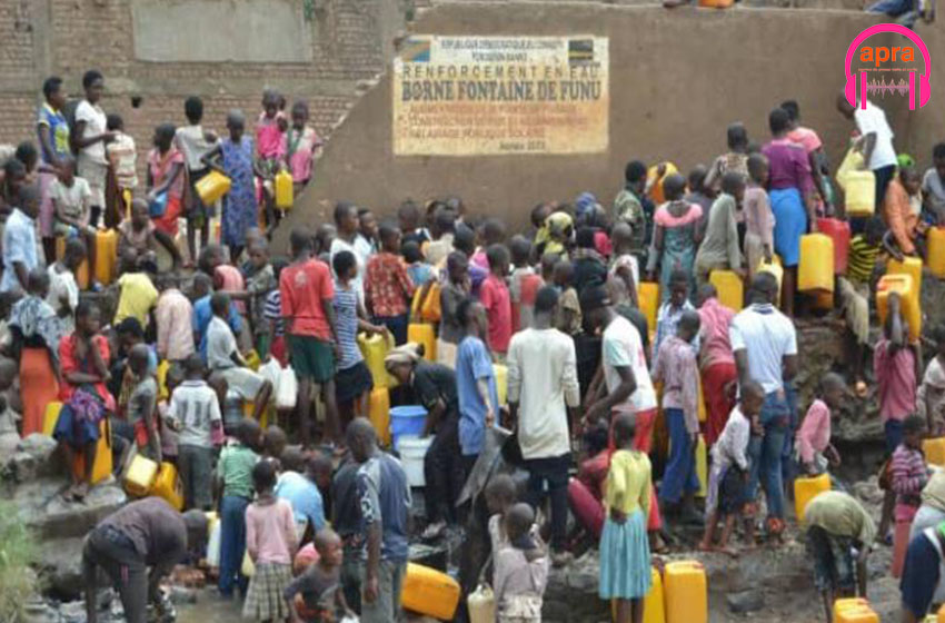RDC : Pénurie d’eau potable à Bukavu dans l’est du pays