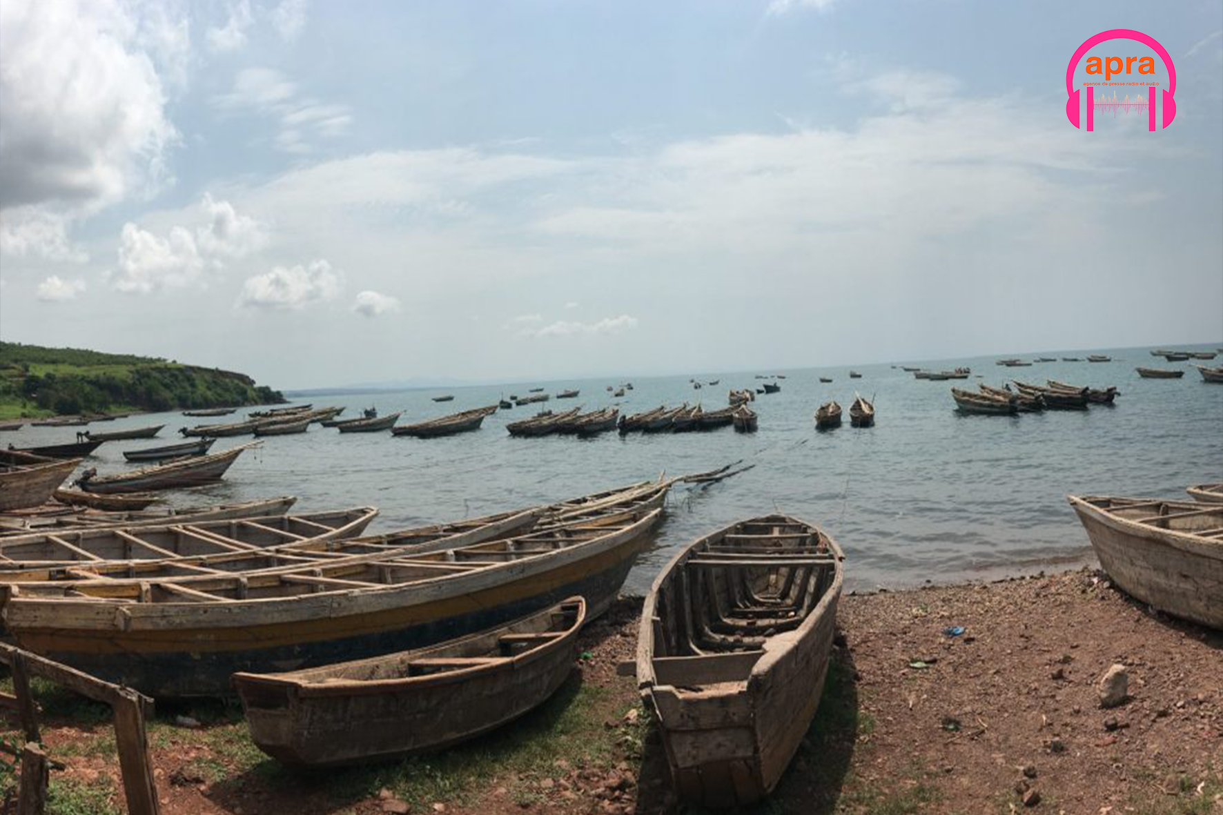 Burundi : les eaux du lac Tanganyika envahissent les riverains à Mugere et Tenga.