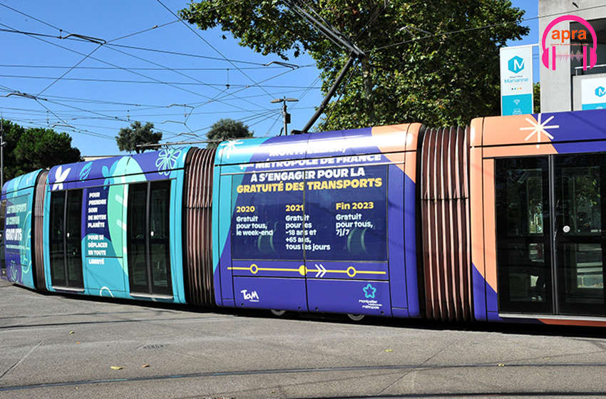France : gratuité des bus et trams à Montpellier