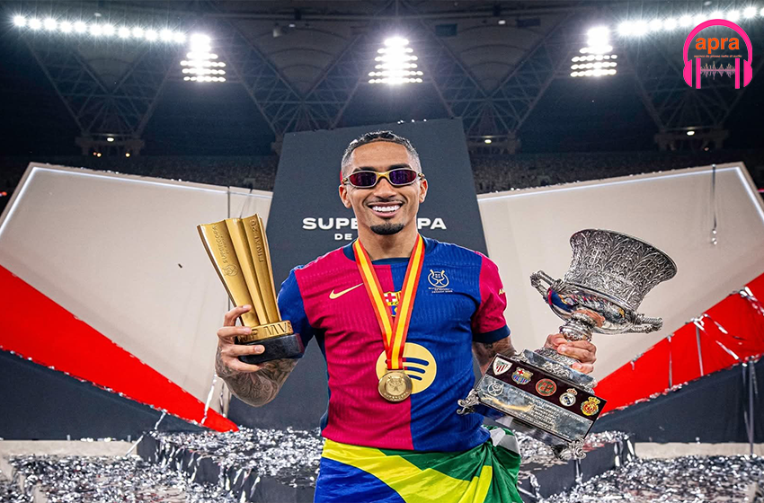 SPORT–FOOTBALL / Raphinha homme du match : le Barça s’offre la Supercoupe d’Espagne face au Real Madrid.