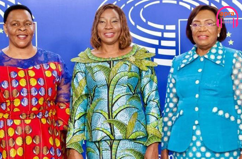 Kandia Camara échange avec ses homologues du Gabon et du Zimbabwe au Forum universel du leadership féminin