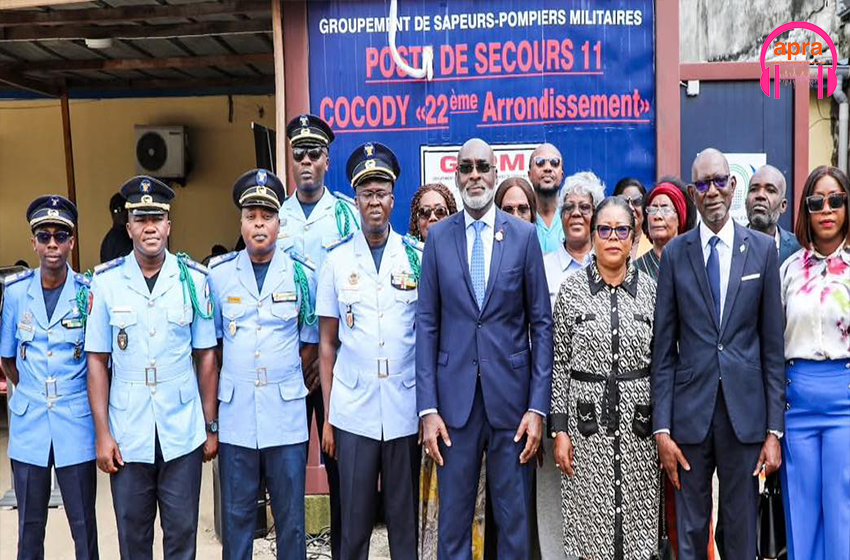 ACTUALITÉ NATIONALE / Un nouveau poste de secours du GSPM renforce la rapidité d’intervention à Cocody 22ᵉ arrondissement.