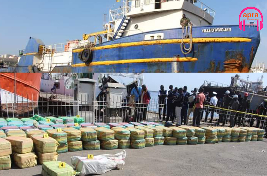 Trafic international : la marine sénégalaise arraisonne 2975kg de cocaïne.
