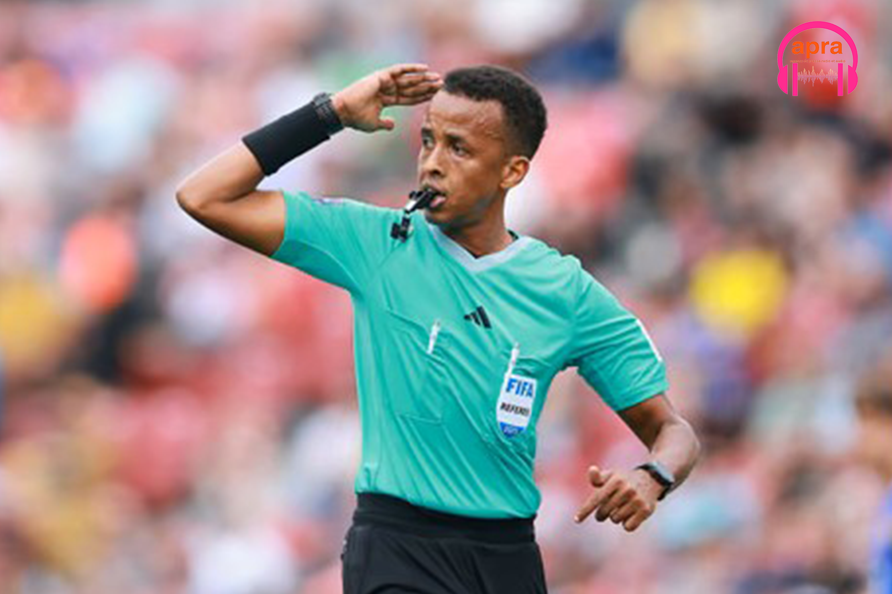 Sport, football / Somalie : privé du Mondial 2026, Omar Artan arbitrera la Supercoupe de l’UEFA.