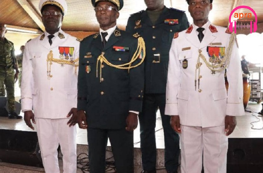 Etat-major des armées : Ange Kessi Kouamé, Koné Mambi et Yao Dowlo Athanase reçoivent les hommages du Chef d’Etat-Major des Armées