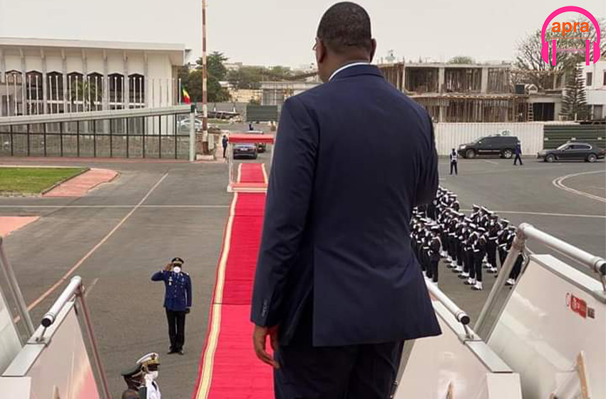 Sénégal : Le président du Sénégal Macky Sall s'est envolé pour la Russie.