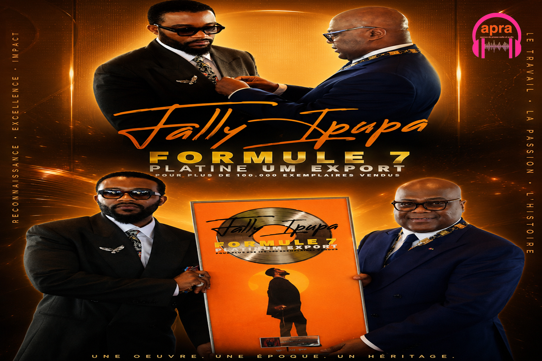 MUSIQUE - PEOPLE / Fally Ipupa sacré Chevalier du Léopard : consécration suprême pour le “Warrior” devenu symbole national.