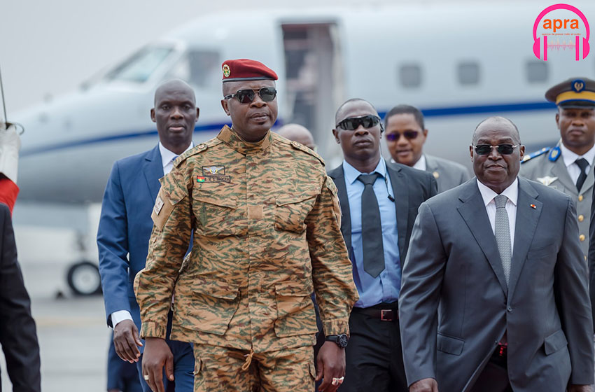 Diplomatie : Le Chef d'Etat du Burkina Faso est à Abidjan.