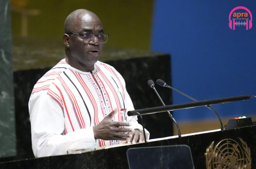 Assemblée générale de l’Onu : le représentant burkinabè dénonce l’ « l’hypocrisie» des Occidentaux