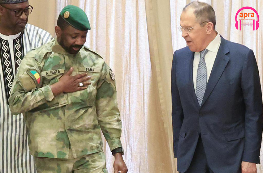 Rapprochement Moscou-Bamako : Sergueï LAVROV reçu par Assimi Goïta