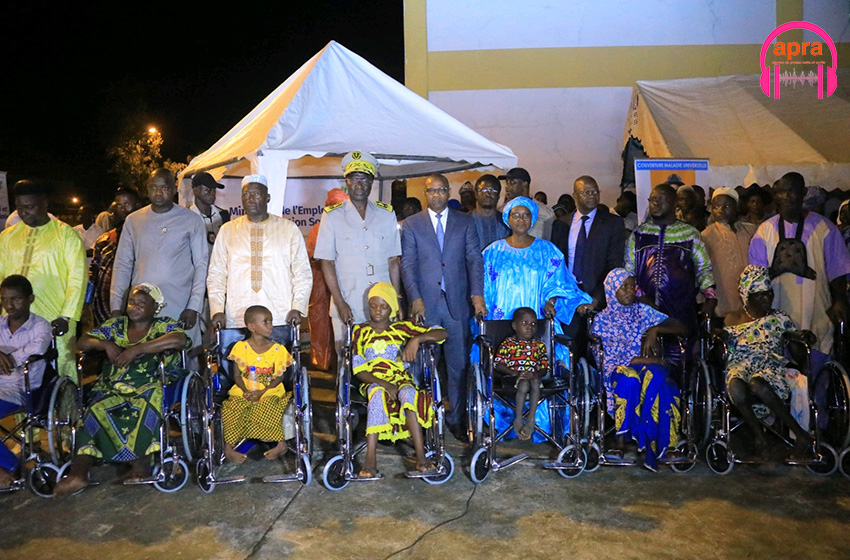 Enrôlement a la couverture maladie universelle (cmu) : le ministre Adama Kamara inaugure le centre d’enrôlement in situ d’Odienné