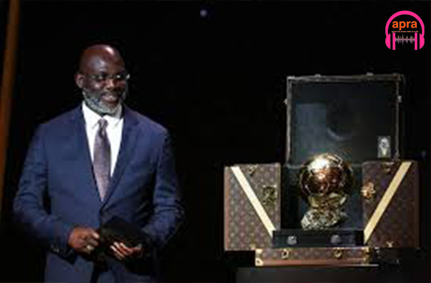 Sport/ lutte contre le racisme dans le milieu sportif : Le Ballon d’Or George Weah en première ligne du combat.