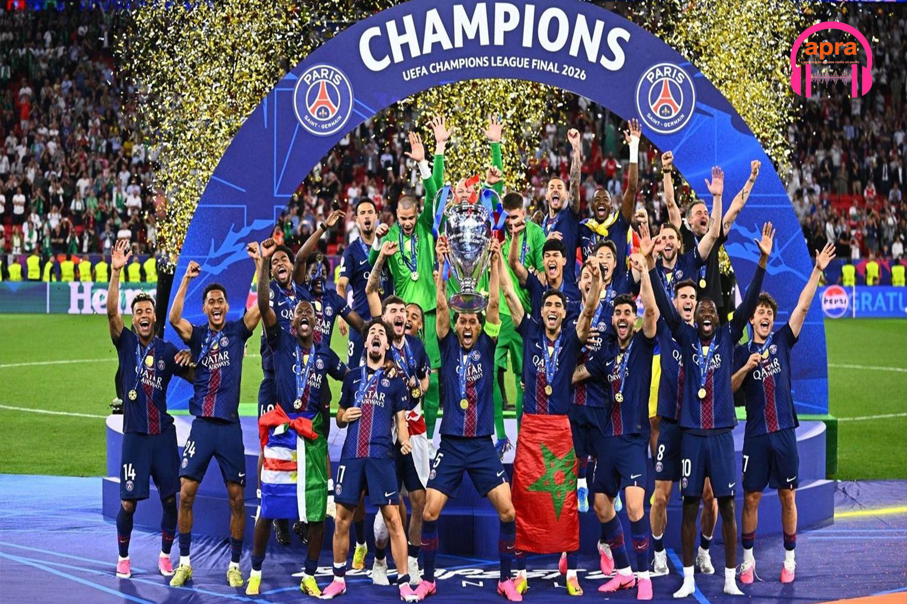 Sport / Football-Ballon d’Or 2026 : le PSG en force avec 10 joueurs nommés.