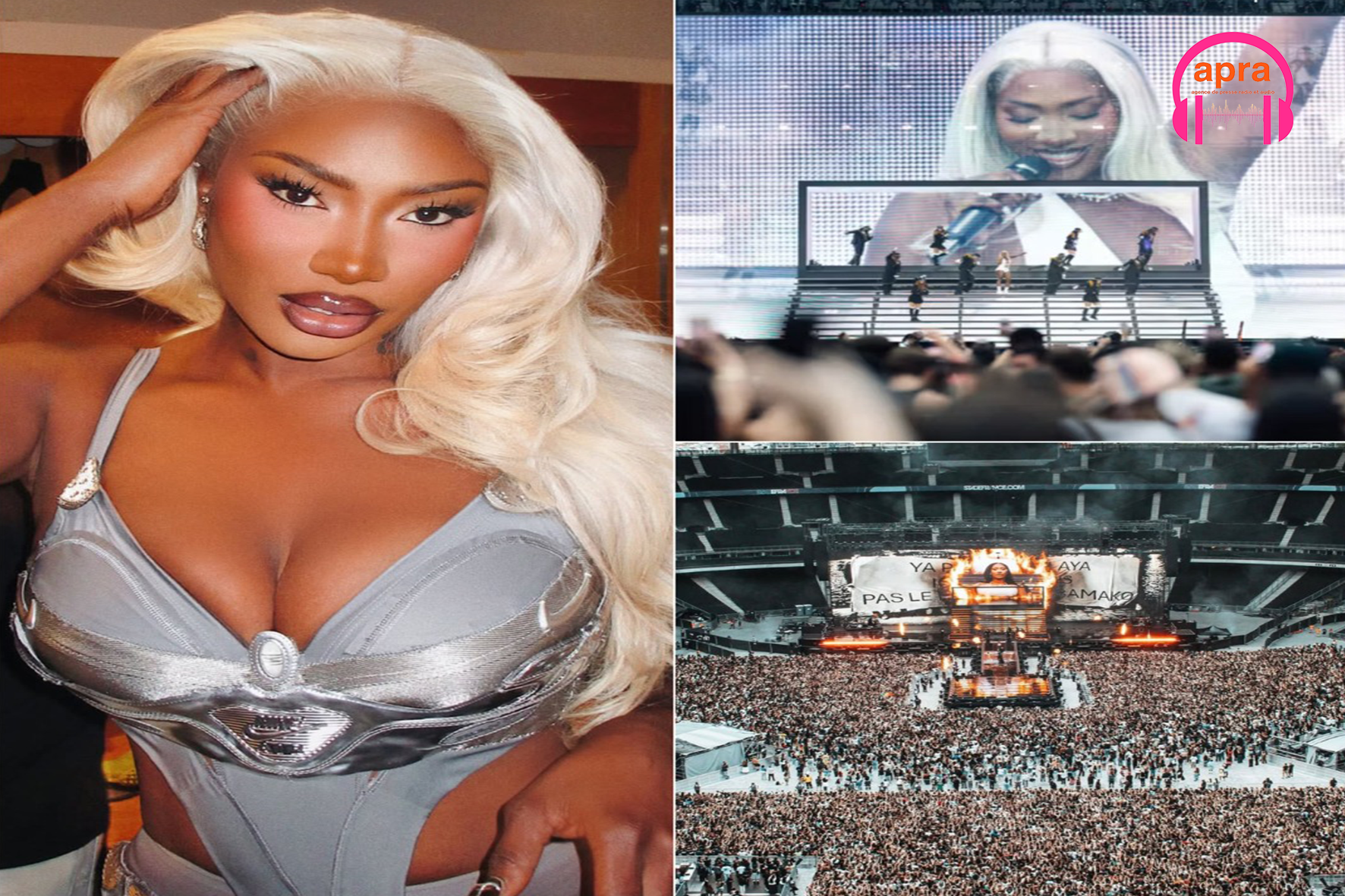 MUSIQUE / Aya Nakamura : triple sacre au Stade de France, la “Queen” entre dans l’histoire.