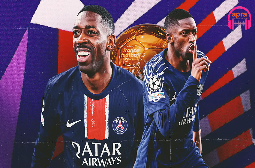 Sport / Football-Saison historique : Ousmane Dembélé couronné meilleur joueur FIFA.