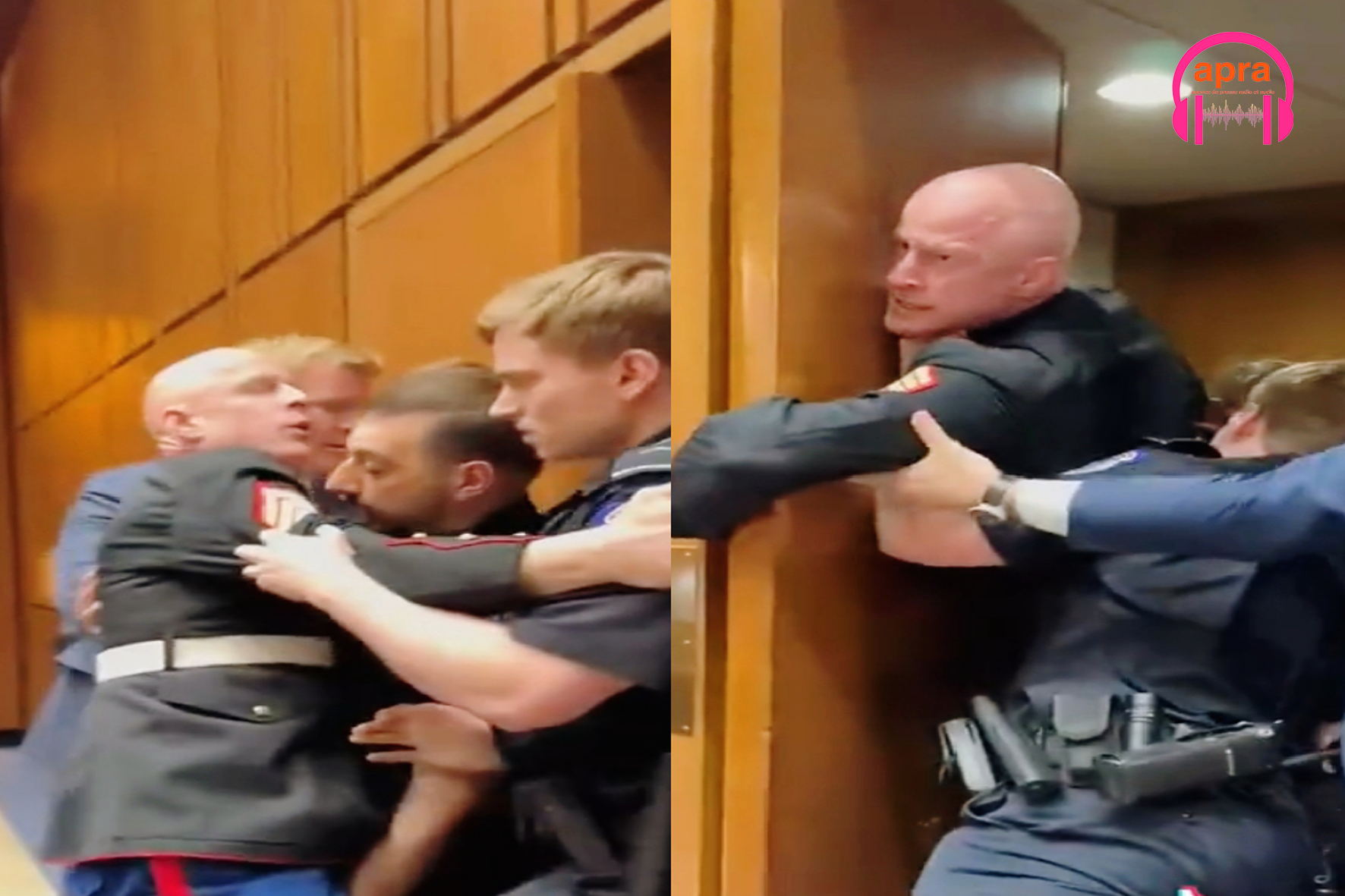 ACTUALITÉ INTERNATIONALE / États-Unis : “L’Amérique ne veut pas mourir pour Israël” — un vétéran expulsé manu militari d’une audience au Capitole.