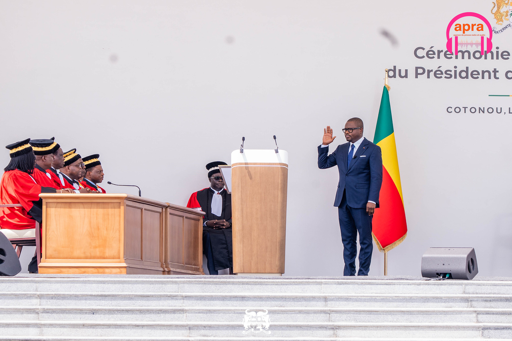 Actualité du continent / Bénin : Romuald Wadagni officiellement investi président de la République.