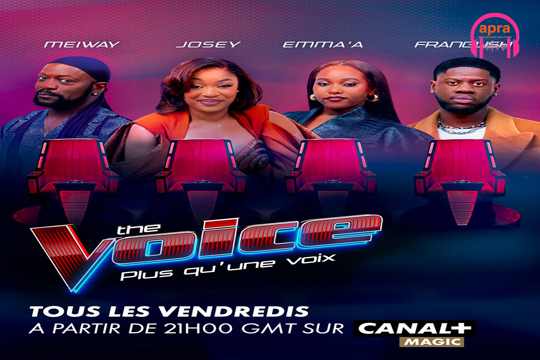 MÉDIAS / « The Voice » débarque en Afrique francophone : le continent prêt à faire vibrer le monde dès le 12 juin.