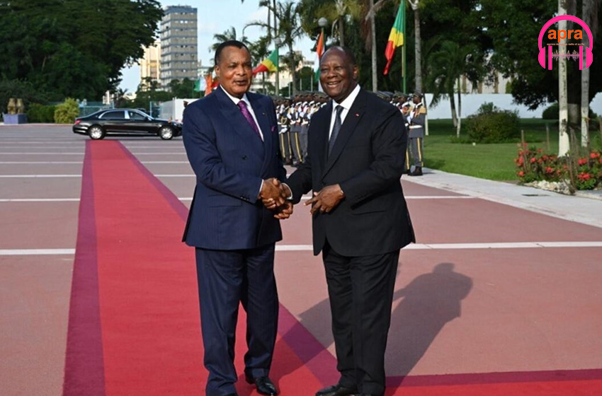 Diplomatie : Dénis Sassou Nguesso à Abidjan