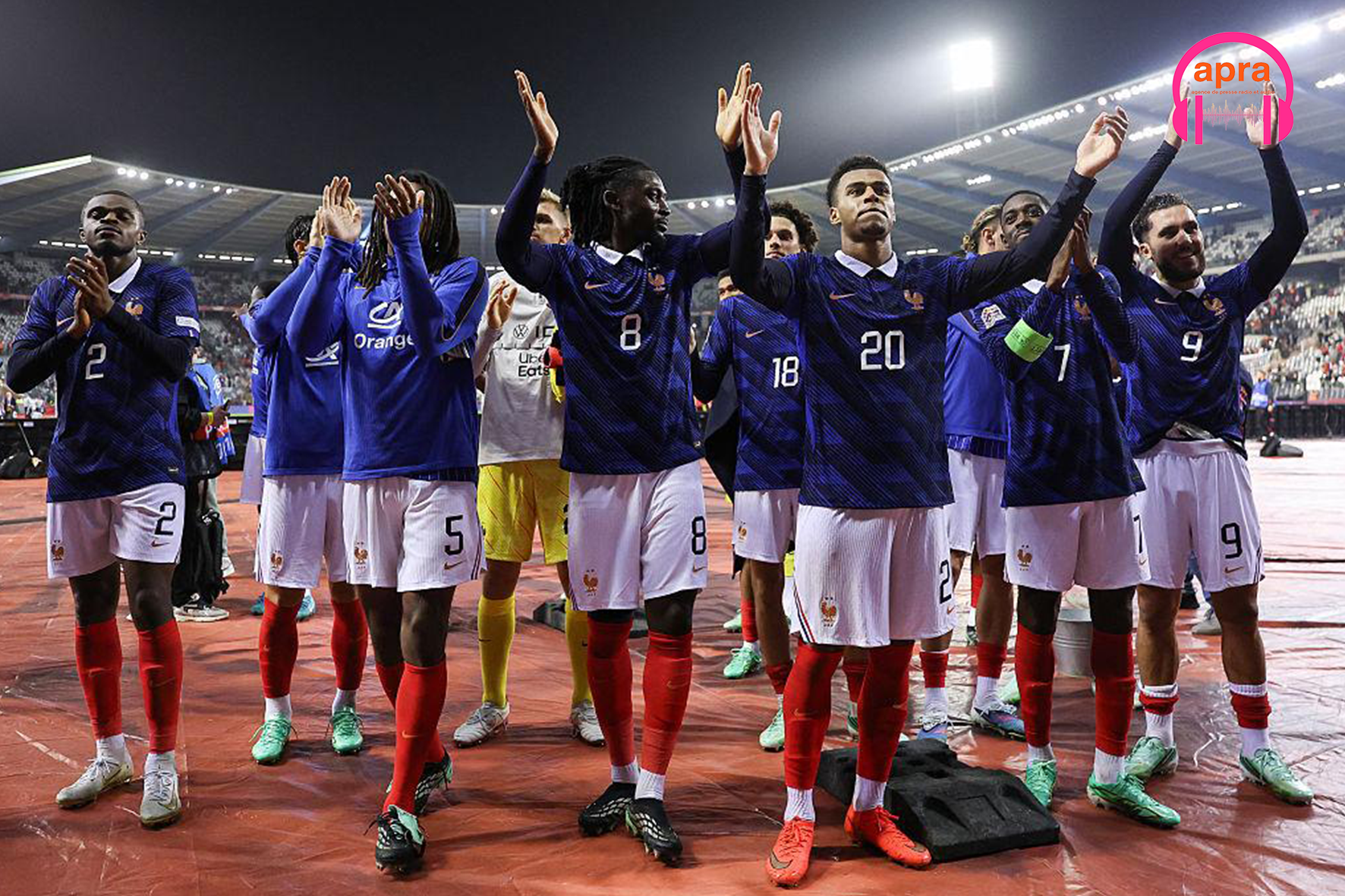 Sport / Football-Ligue des nations : la France renverse la Belgique 4-1 dans une fin de match spectaculaire.