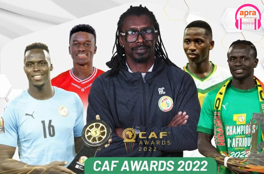 Football : CAF Awards 2022, Le Sénégal rafle tous les trophées.