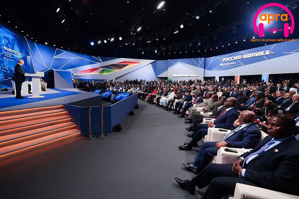 Diplomatie / Sommet Russie–Afrique : la Côte d’Ivoire présente à Moscou pour renforcer la coopération.