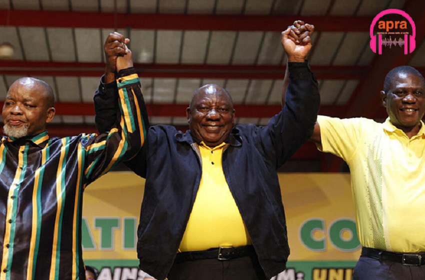 Afrique du Sud : Cyril Ramaphosa, réélu à la présidence de l'ANC.