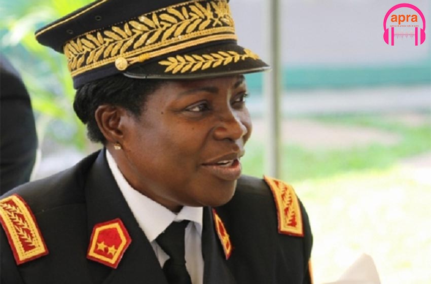 Le général de Brigade Kouamé Akissi la 1ère femme générale de l’armée ivoirienne.