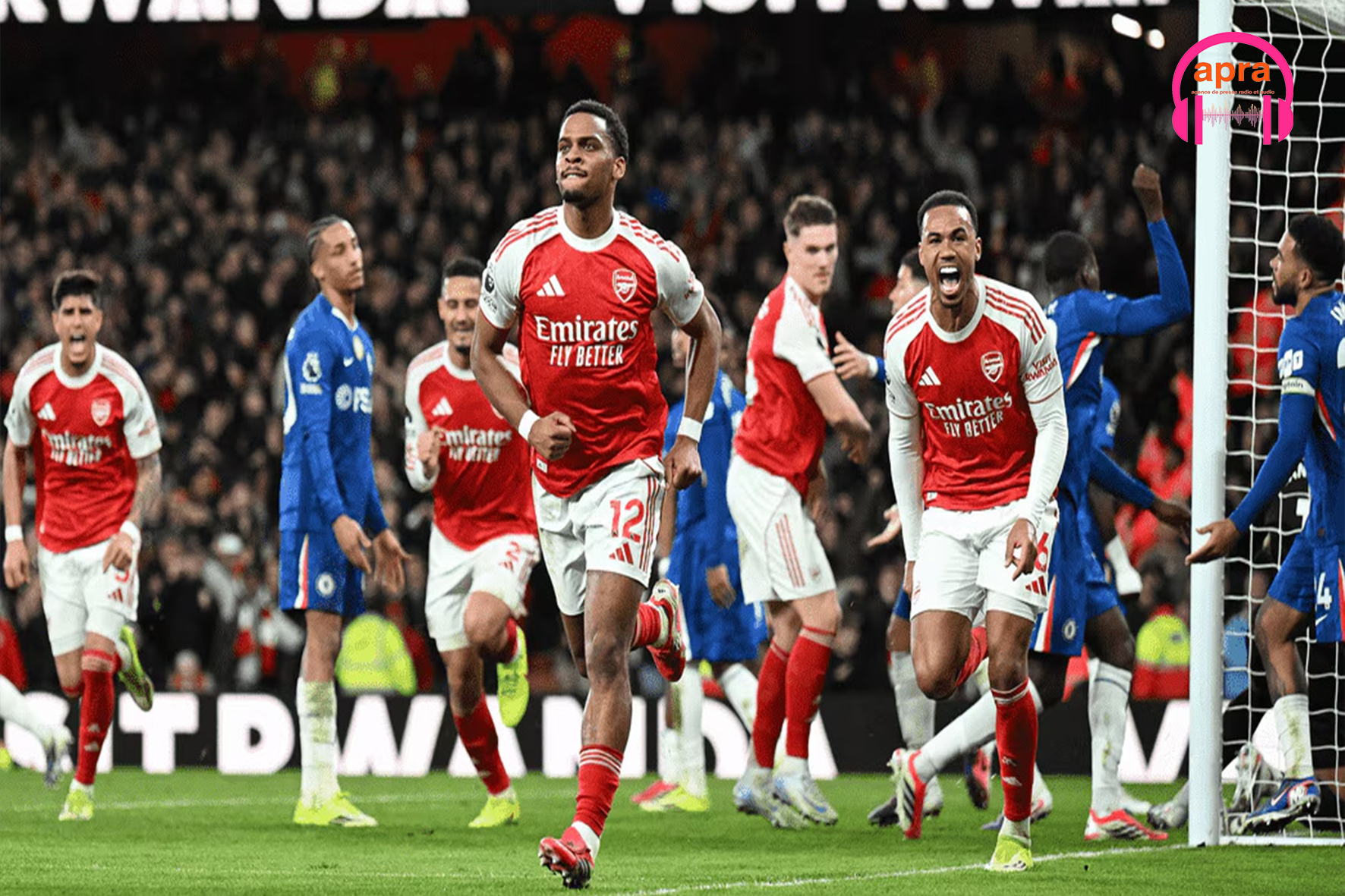 SPORT / Premier League : Arsenal terrasse Chelsea dans un derby bouillant et reprend le large en tête !