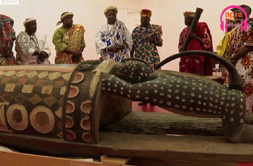 Patrimoine culturel de la Côte d’Ivoire : Les travaux de restauration du Djidji Ayôkwé, le tambour parleur, sont terminés