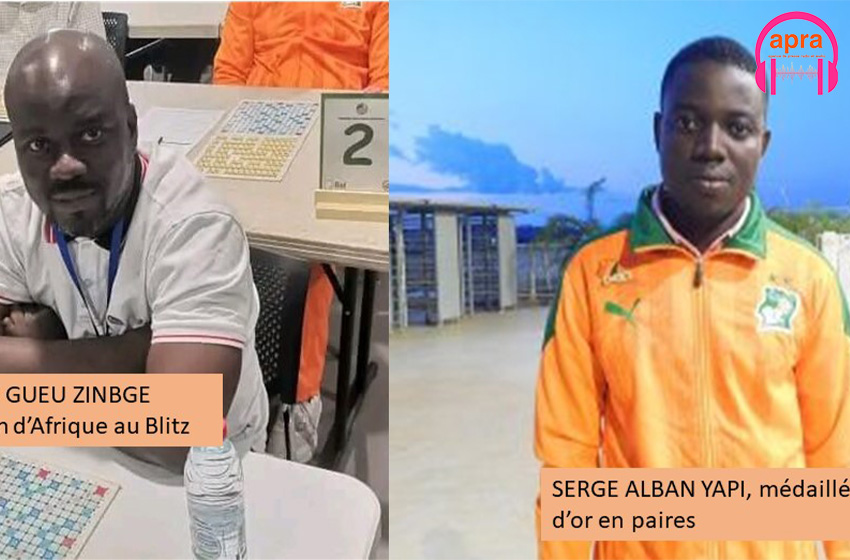 Championnat d’Afrique de Scrabble Francophone : L’Ivoirien Zingbé Gueu Mathieu sacré champion au blitz.