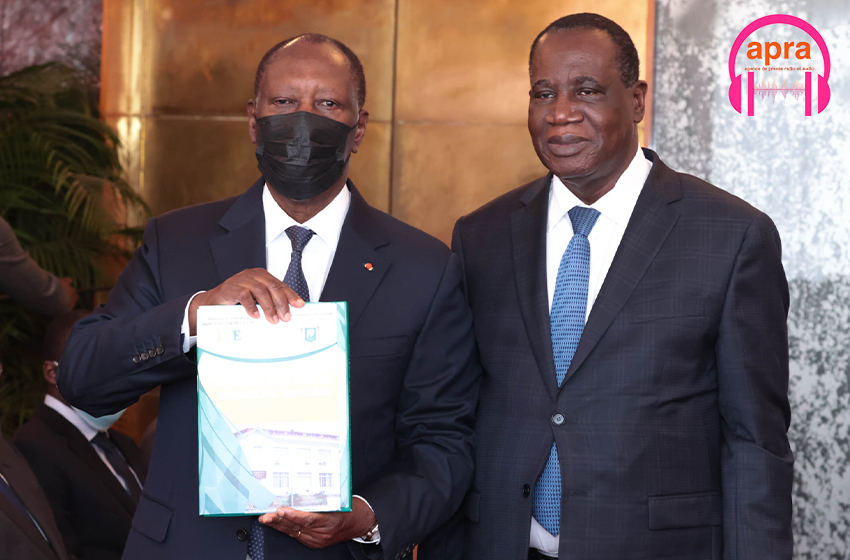 Bonne gouvernance : Alassane Ouattara a reçu le rapport d’activité de l’inspection générale d’Etat, ce jeudi.