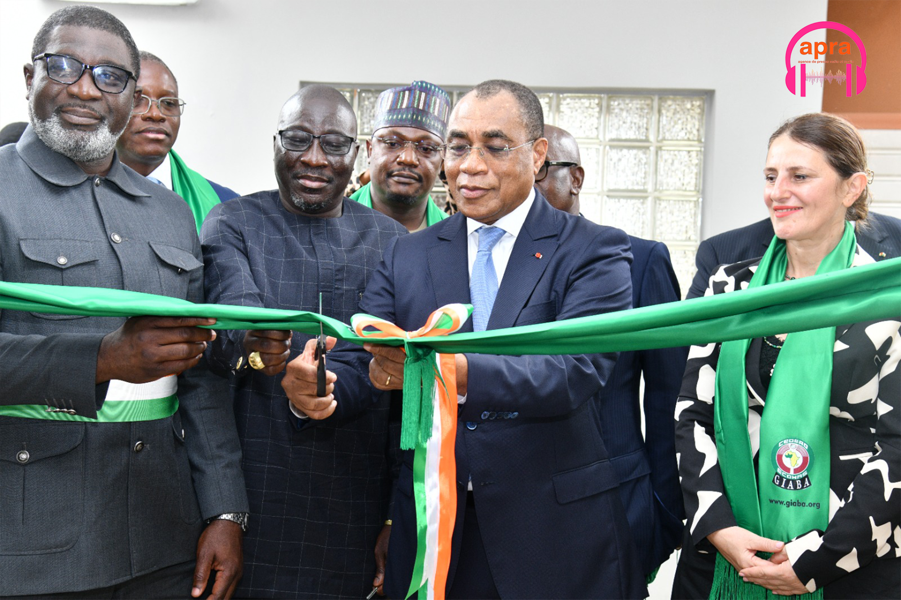 ECONOMIE / Lutte contre le blanchiment des capitaux : Le ministre Adama Coulibaly procède à l'ouverture officielle du nouveau siège du GIABA à Abidjan.