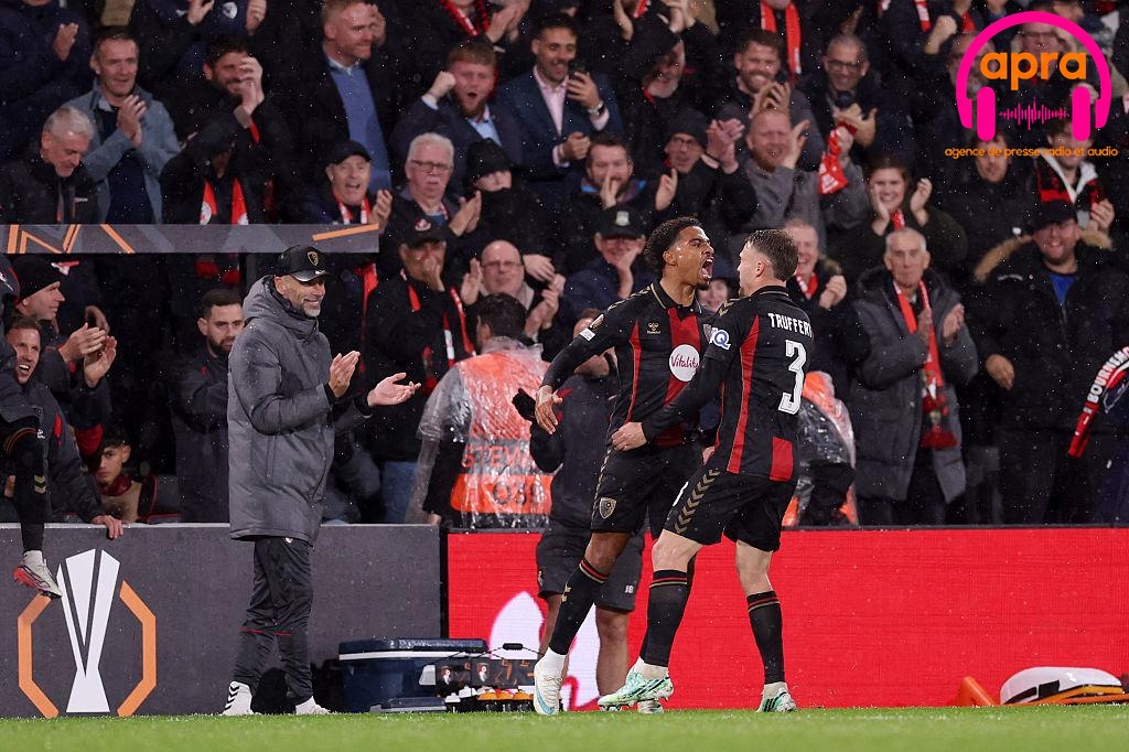 Sport / Football-Ligue Europa : Bournemouth écrase l'AC Milan (3-0), Amine Adli clôt le festival.