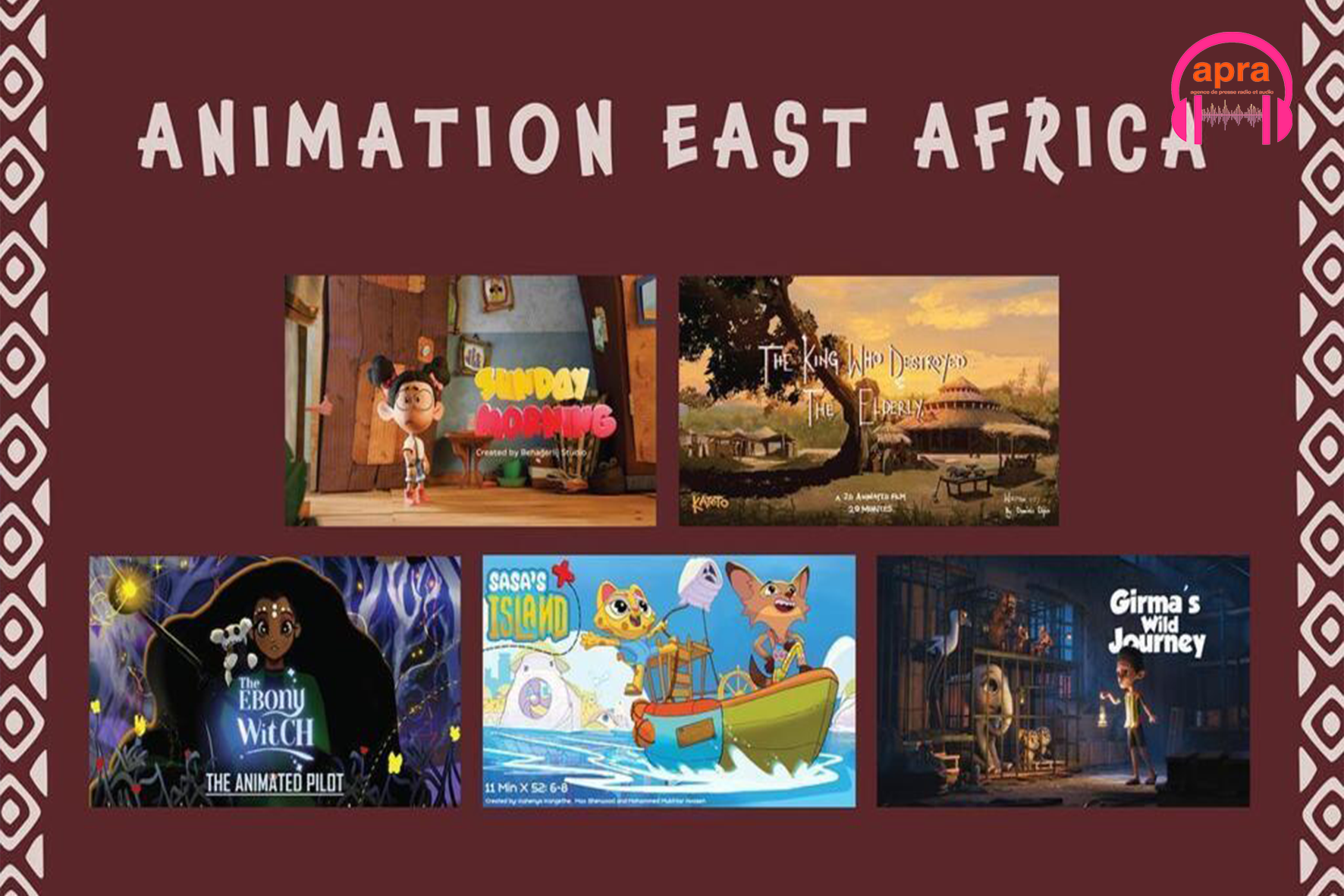 CINÉMA / Boom du film d’animation en Afrique de l’Est : Kenya, Éthiopie, Ouganda, la nouvelle fabrique d’imaginaires.