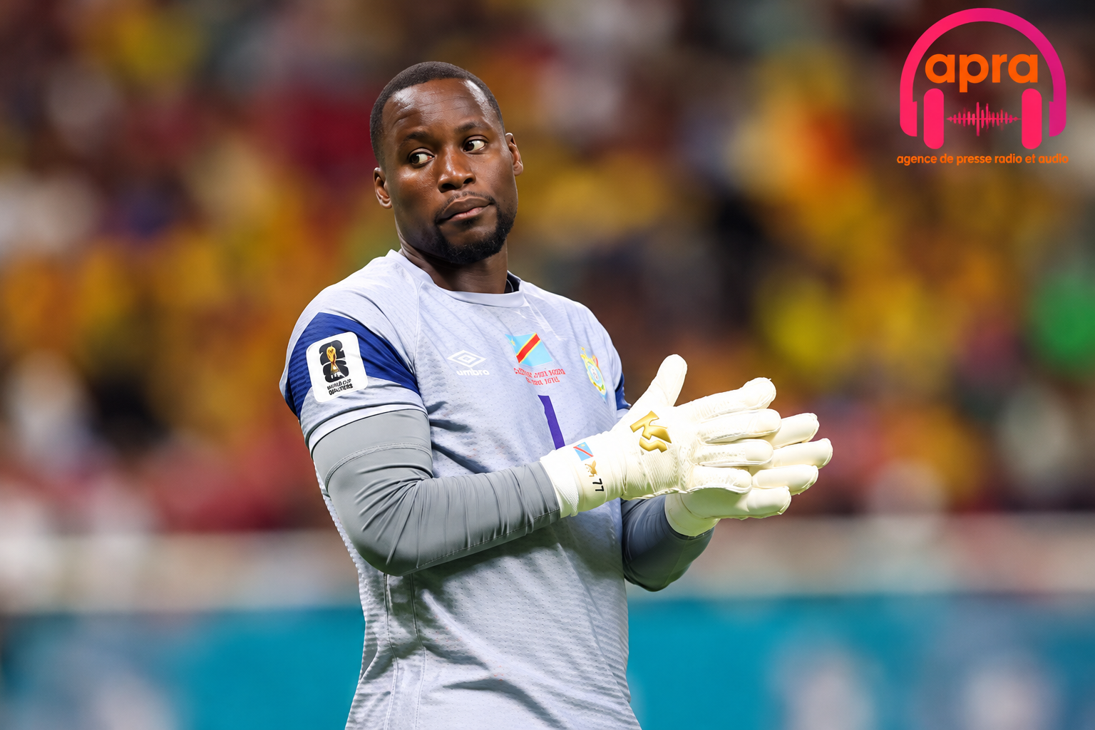 Sport / Football-Mondial 2026 : la FIFA interrogée sur l'éligibilité du gardien congolais Lionel Mpasi.