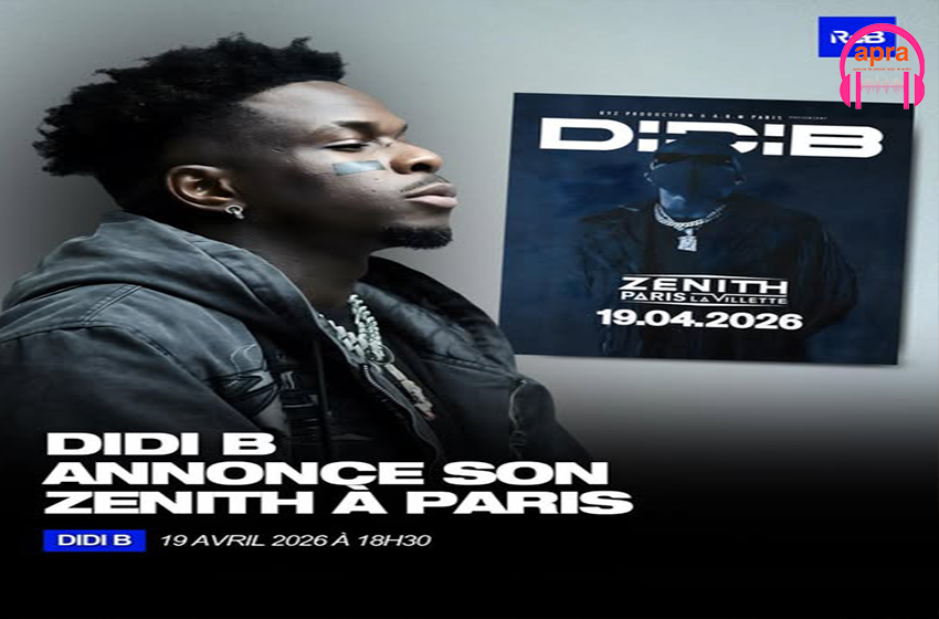 MUSIQUE – PEOPLE / DIDI B conquiert le Zénith de Paris : une date historique pour le rap ivoirien.