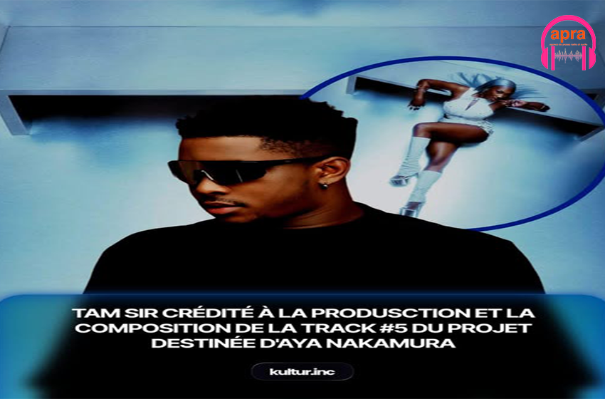 MUSIQUE-PEOPLE / l’arrangeur ivoirien Tamsir décroche un disque d’or SNEP sur un projet d’Aya Nakamura.