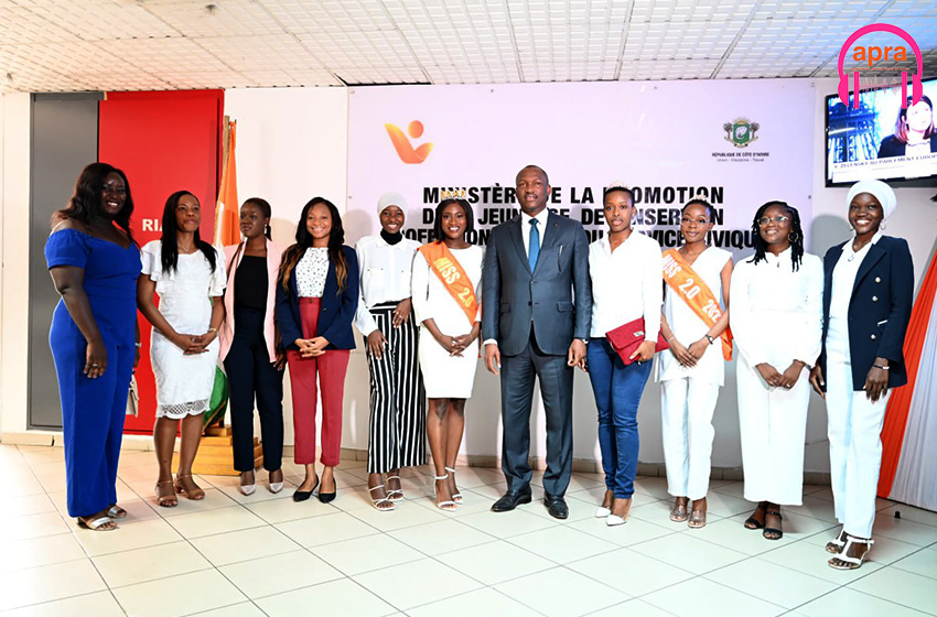 Promotion de l’entrepreneuriat féminin : l’état de côte d’ivoire accorde une subvention de 19 millions de fcfa aux 10 lauréates du concours miss 2.0