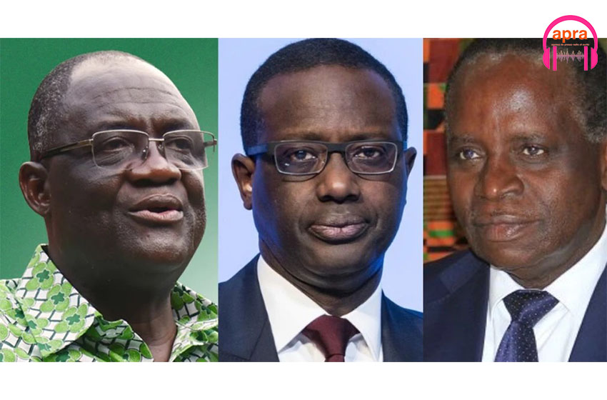 Présidence du PDCI-RDA :  qui de Tidjane Thiam, de Akossi Bendjo ou de Maurice Kacou Guikahué succèdera à Bédié ?