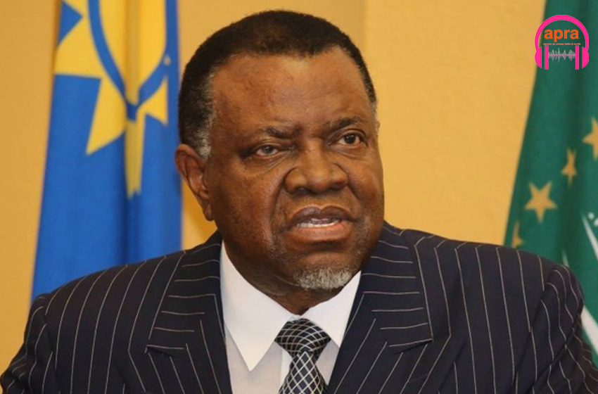 Namibie : décès du président de la république Hage Geingob