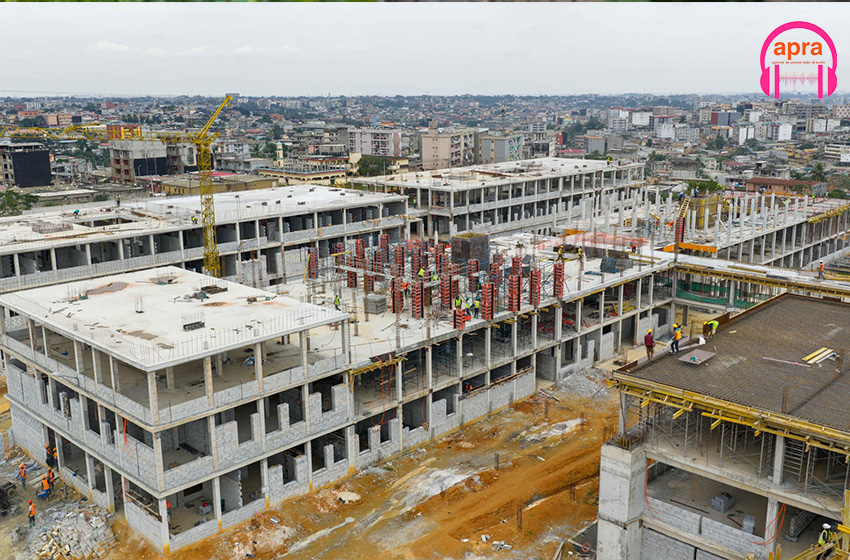 Santé/ Visite de chantier : Le futur CHU d'Abobo avance...