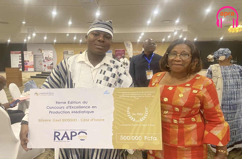 Santé/ RAPO 2025 : L’Ivoirien Silvère Bossiei sacré pour son enquête sur l’autisme et les DSSR.