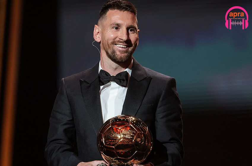 Football/ ballon d’or 2023 : 8 ère consécration pour l’argentin Lionel Messi